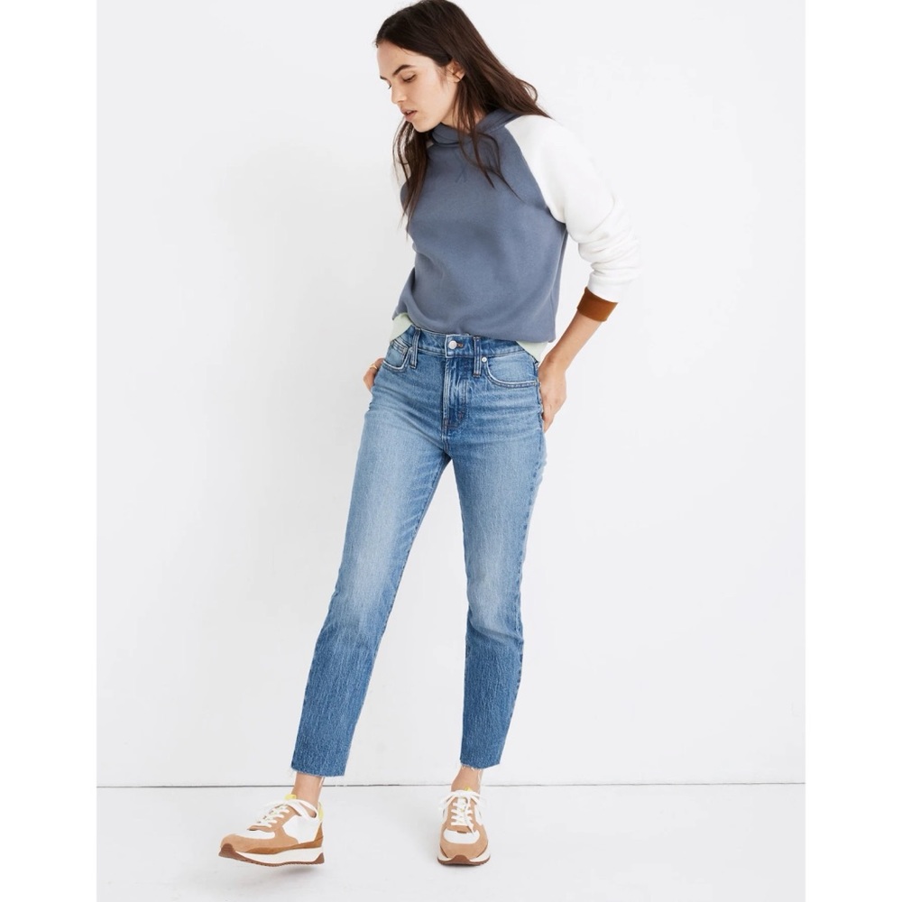 NWOT Madewell The Perfect Vintage Straight Jean High Rise - Picture 1 of 16